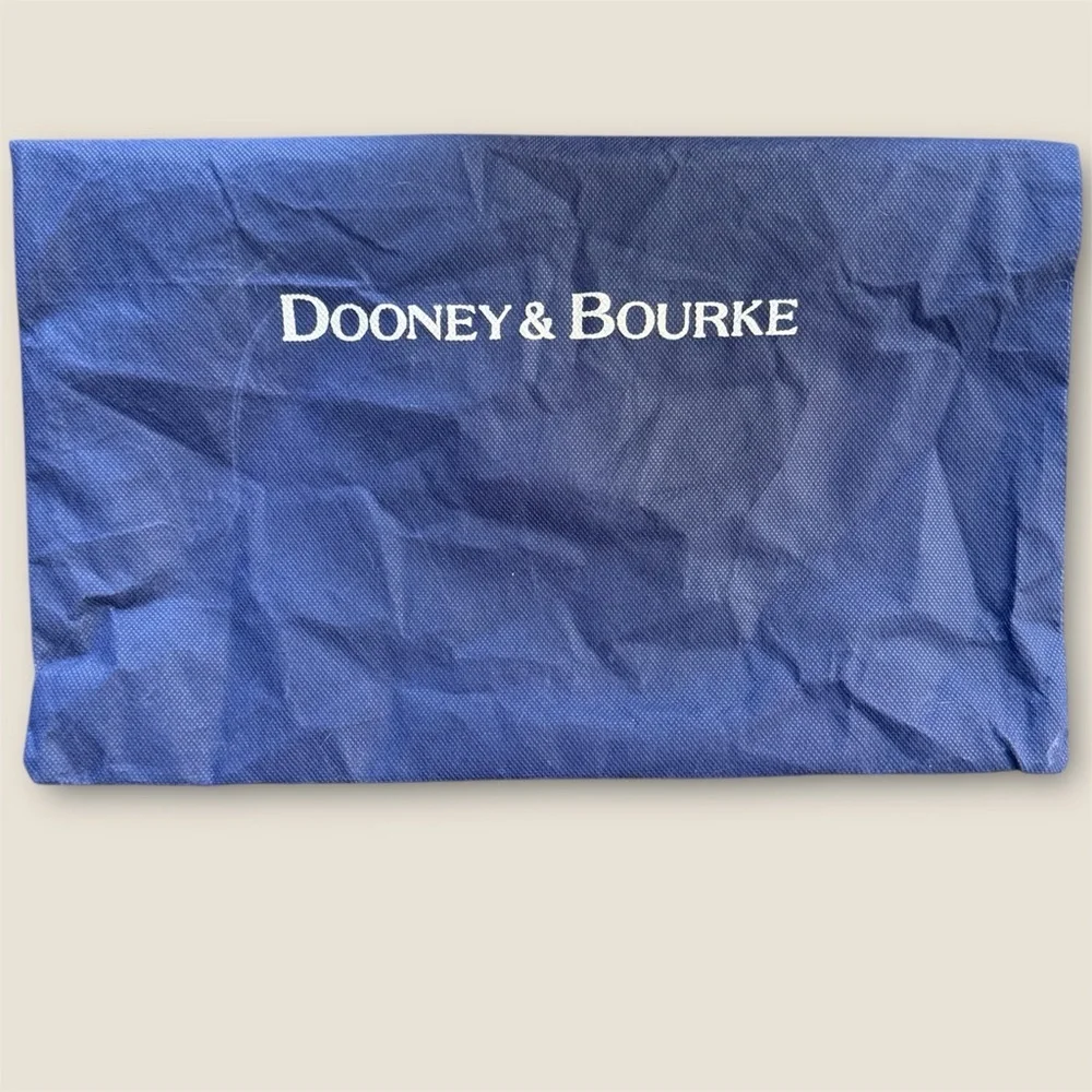 Dooney and Bourke Pebble Grain Leather Logo Lock Shoulder Bag - Picture 14 of 14